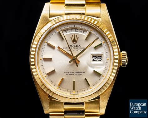 rolex 1803 day date stainless|rolex day date chart.